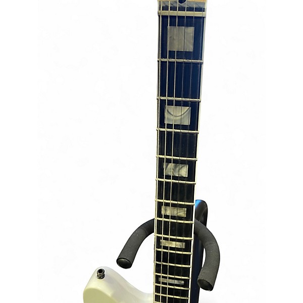 Used Fender Jim Root Signature Jazzmaster White Solid Body Electric Guitar
