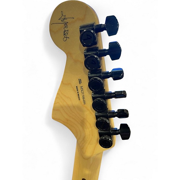 Used Fender Jim Root Signature Jazzmaster White Solid Body Electric Guitar