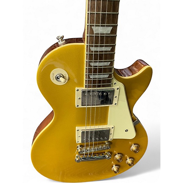 Used Epiphone Les Paul Standard Gold Top Solid Body Electric Guitar