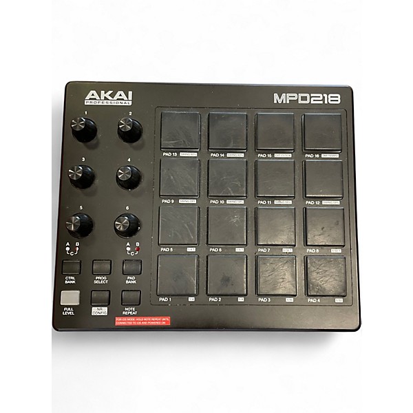 Used Akai Professional MPD218 MIDI Controller