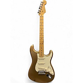 Used Fender Limited Edition American Standard Stratocaster Aztec Gold Solid Body Electric Guitar