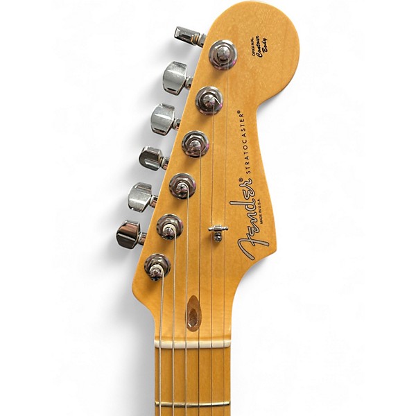 Used Fender Limited Edition American Standard Stratocaster Aztec Gold Solid Body Electric Guitar