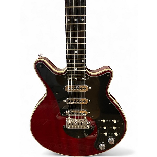 Used Brian May Guitars Brian May Signature Trans Red Solid Body Electric Guitar