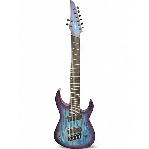 Used Legator N8fp cali colbolt Blue Solid Body Electric Guitar