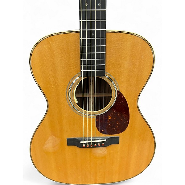 Used Martin OM28 Natural Acoustic Guitar