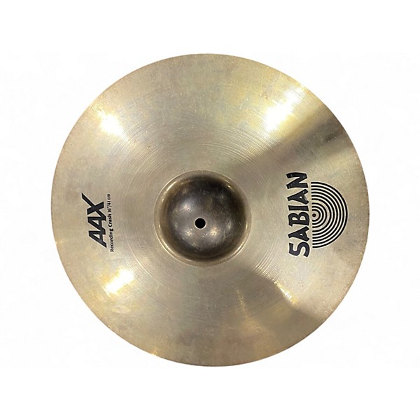 Used SABIAN 16in AAX recording Cymbal