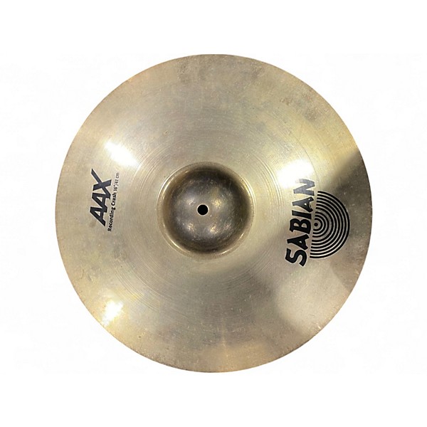 Used SABIAN 16in AAX recording Cymbal
