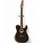Used Fender Acoustasonic Player Telecaster Black Acoustic Electric Guitar thumbnail