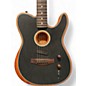 Used Fender Acoustasonic Player Telecaster Black Acoustic Electric Guitar