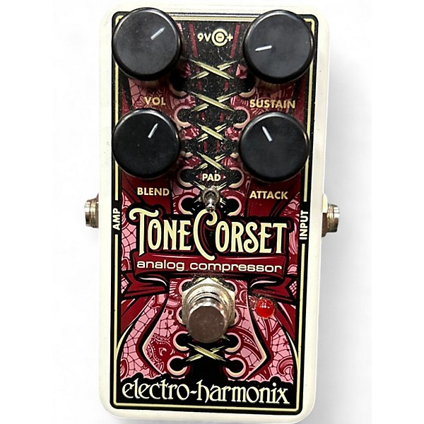 Used Electro-Harmonix TONE CORSET ANALOG COMPRESSOR Effect Pedal