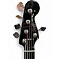 Used Squier Deluxe Jazz Bass Active V 5 String Black Electric Bass Guitar