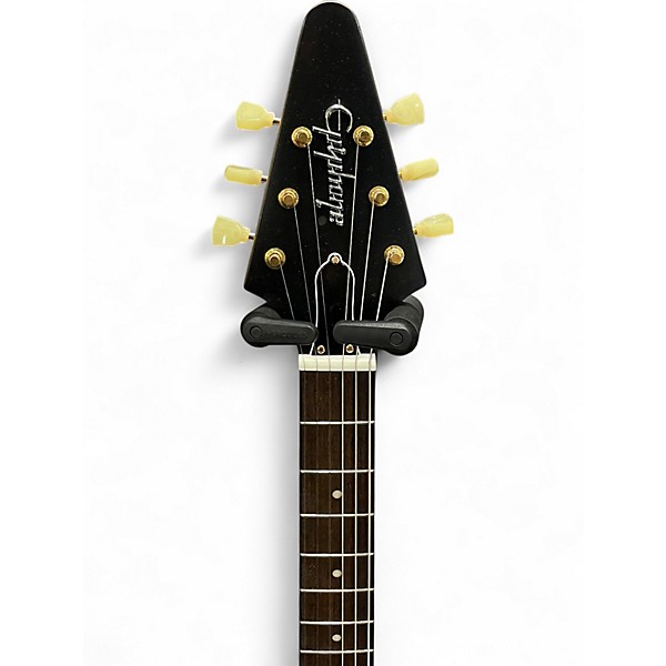 Used Epiphone 1958 Korina Flying V Natural Solid Body Electric Guitar