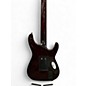 Used Schecter Guitar Research C1 Hellraiser Left Handed Black Cherry Electric Guitar