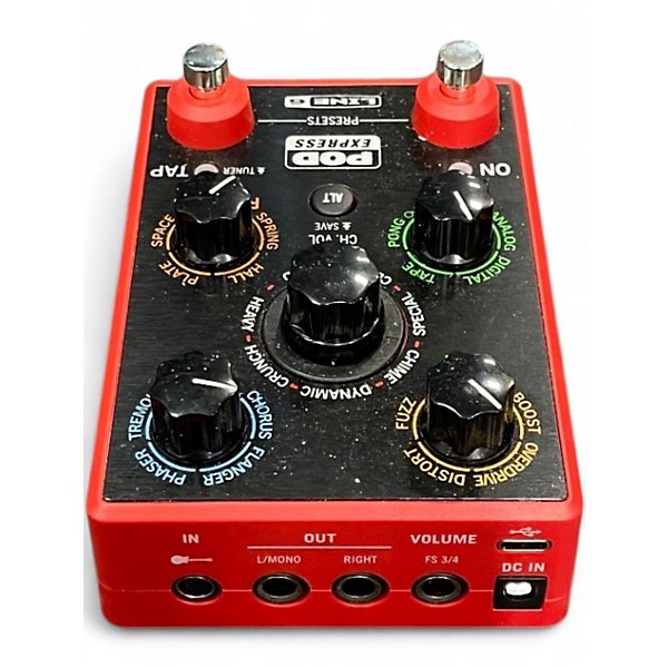 Used Line 6 Pocket Pod Express Amp Modeler Effect Processor