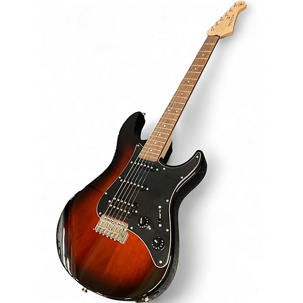 Used Yamaha PAC012DLX Vintage Sunburst Solid Body Electric Guitar