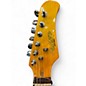 Used Xaviere Strat Style (Semi Hollow) Chrome Red Solid Body Electric Guitar