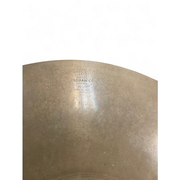 Used Zildjian 14in A Custom Hi Hat Top Cymbal
