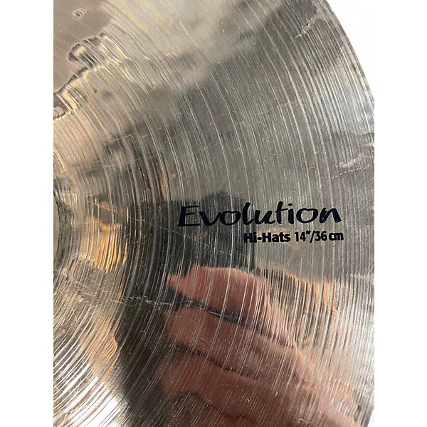 Used SABIAN 14in HHX Evolution Hi Hat Bottom Cymbal