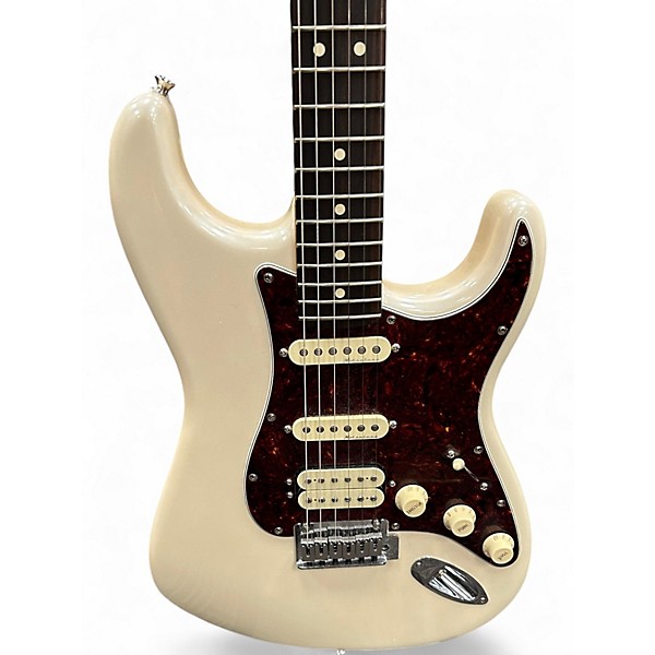 Used Fender PLAYER II MODIFIED STRATOCASTER HSS Olympic Pearl Solid Body Electric Guitar