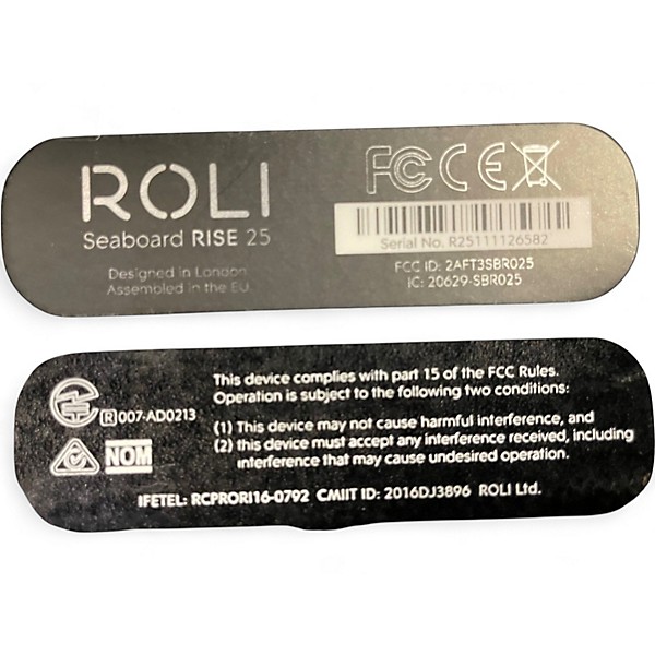 Used ROLI Seaboard Rise MIDI Controller
