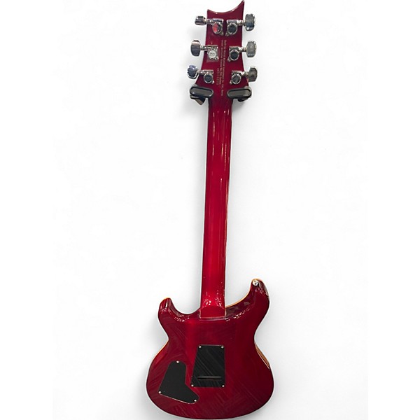 Used PRS SE Custom 24 Trans Orange Solid Body Electric Guitar
