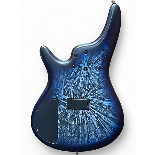 Used Ibanez SR300EDX Blue Electric Bass Guitar
