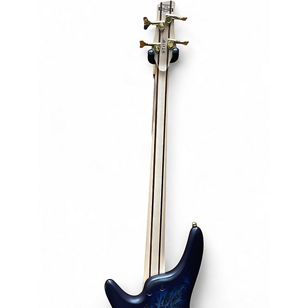 Used Ibanez SR300EDX Blue Electric Bass Guitar