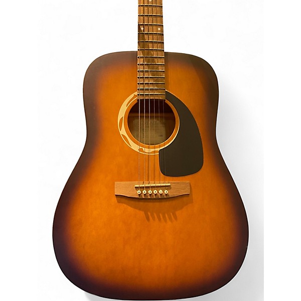 Used Art & Lutherie a&l wild cherry 2 Tone Sunburst Acoustic Guitar