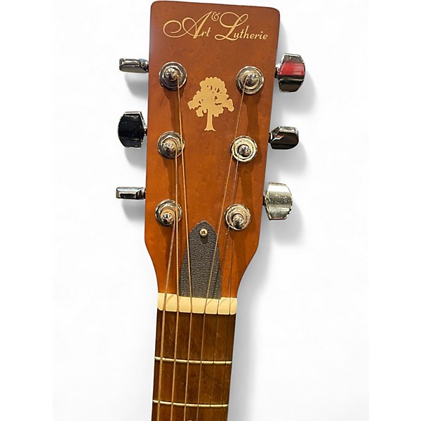 Used Art & Lutherie a&l wild cherry 2 Tone Sunburst Acoustic Guitar