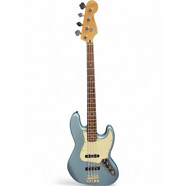 Used Fender Standard Jazz Bass Blue Agave Electric Bass Guitar