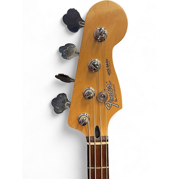Used Fender Standard Jazz Bass Blue Agave Electric Bass Guitar