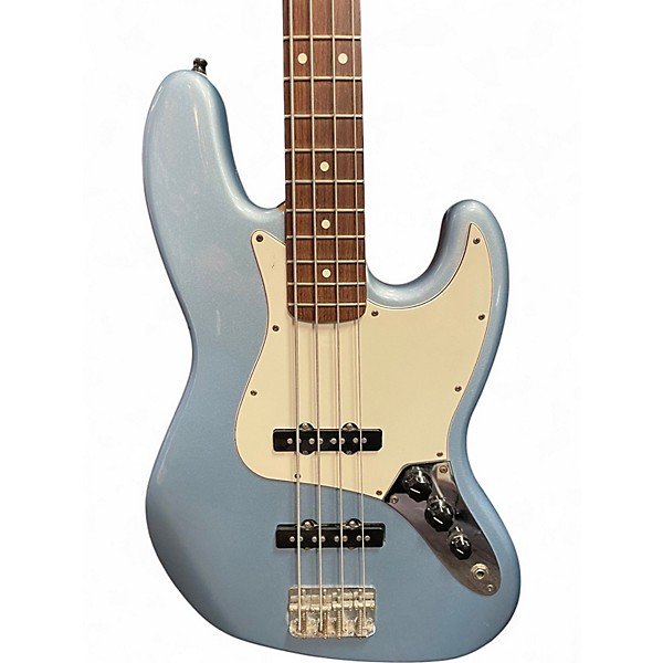Used Fender Standard Jazz Bass Blue Agave Electric Bass Guitar