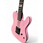 Used Schecter Guitar Research Machine Gun Kelly PT Pink Solid Body Electric Guitar