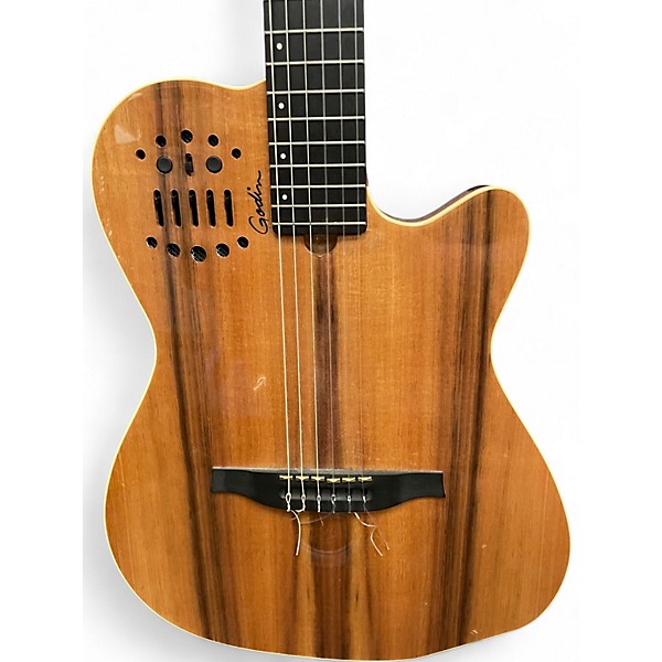 Used Godin ACS Koa HG Natural Classical Acoustic Electric Guitar