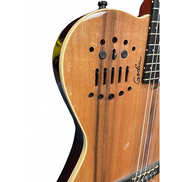 Used Godin ACS Koa HG Natural Classical Acoustic Electric Guitar