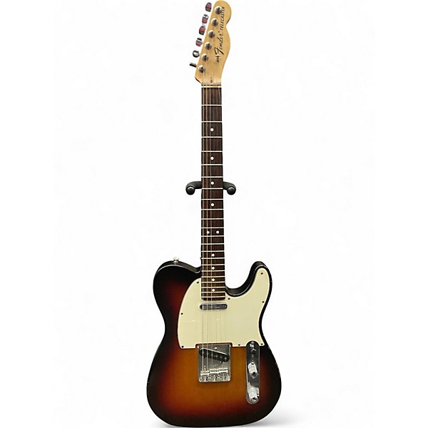Used Fender Highway One Telecaster 2 Tone Sunburst Solid Body Electric Guitar