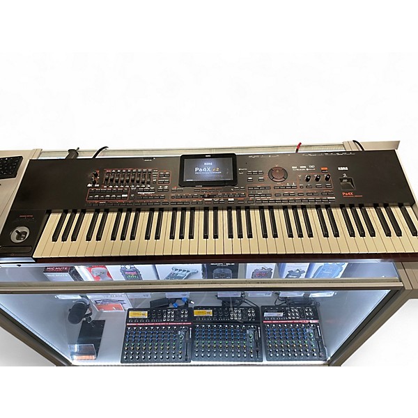 Used KORG Pa4X76 76 Key Arranger Keyboard