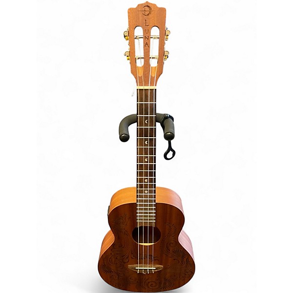 Used Luna UKE HEN DRA MAH B Mahogany Ukulele