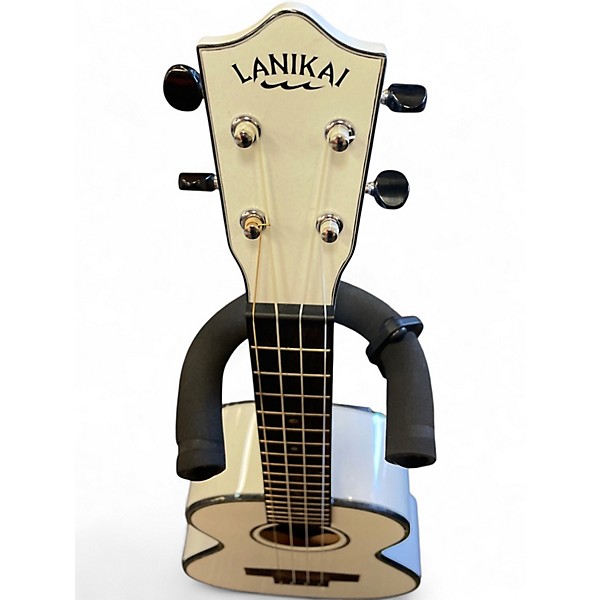 Used Lanikai JMS-EWT1 Alpine White Ukulele