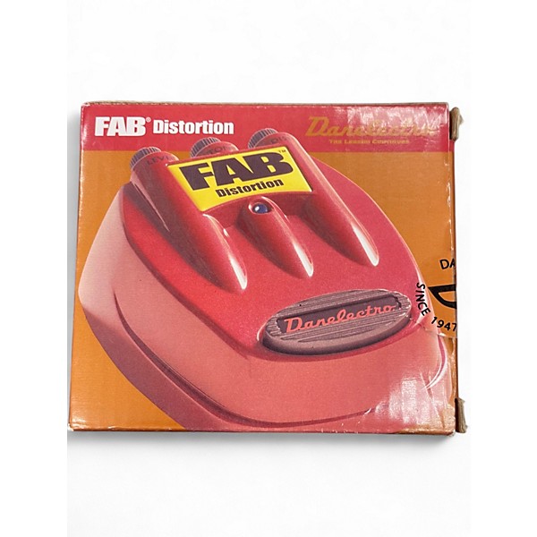Used Danelectro Fab Distortion Effect Pedal