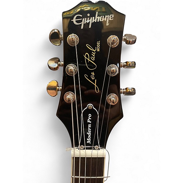 Used Epiphone LES PAUL MODERN PRO Gold Top Solid Body Electric Guitar
