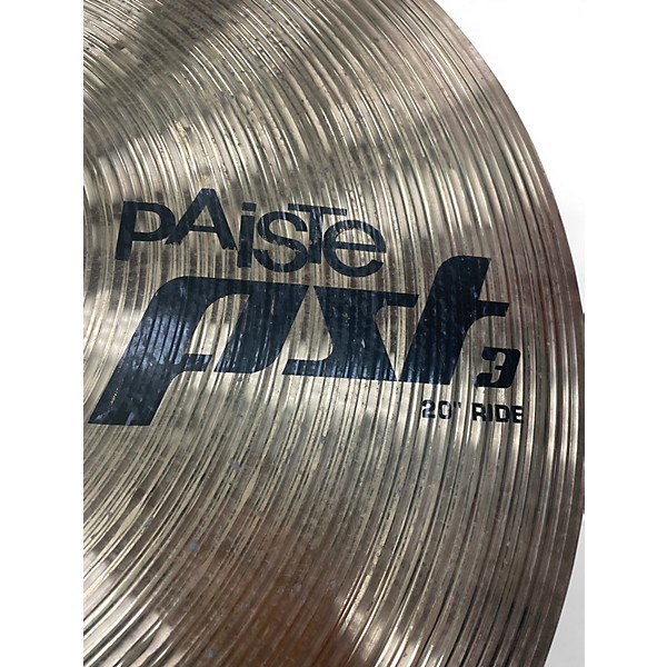 Used Paiste 20in PST3 Ride Cymbal