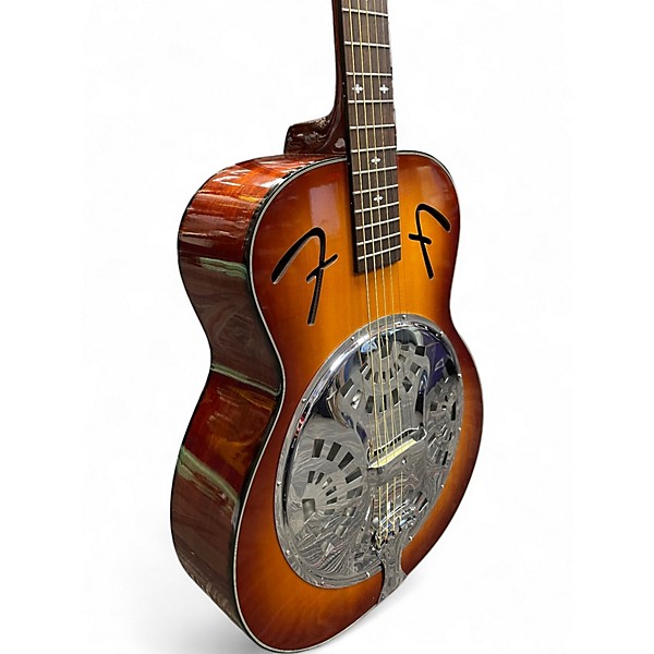 Used Fender FR50 2 Color Sunburst Resonator Guitar
