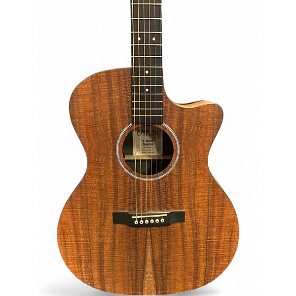 Used Martin X Series Special Natural Acoustic Electric Guitar
