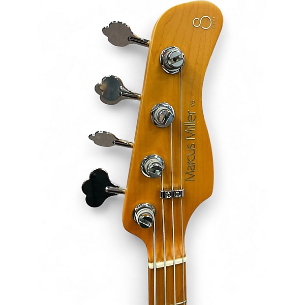 Used Sire V6 Sunburst Electric Bass Guitar