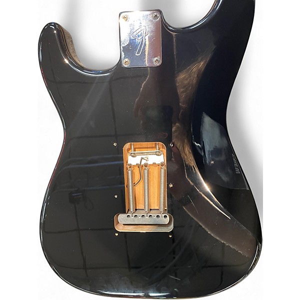 Used Fender Player Stratocaster Black Solid Body Electric Guitar