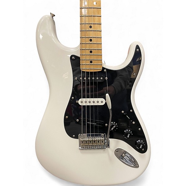 Used 2020 Fender Player Stratocaster Polar White Solid Body Electric Guitar