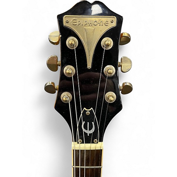 Used 2009 Epiphone Wildkat Antique Natural Hollow Body Electric Guitar