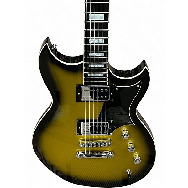 Used Reverend sensei limited edition 2 Tone Sunburst Solid Body Electric Guitar