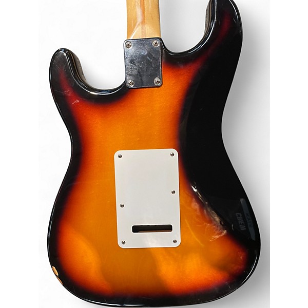 Used 2000 Fender Standard Stratocaster 2 Color Sunburst Solid Body Electric Guitar